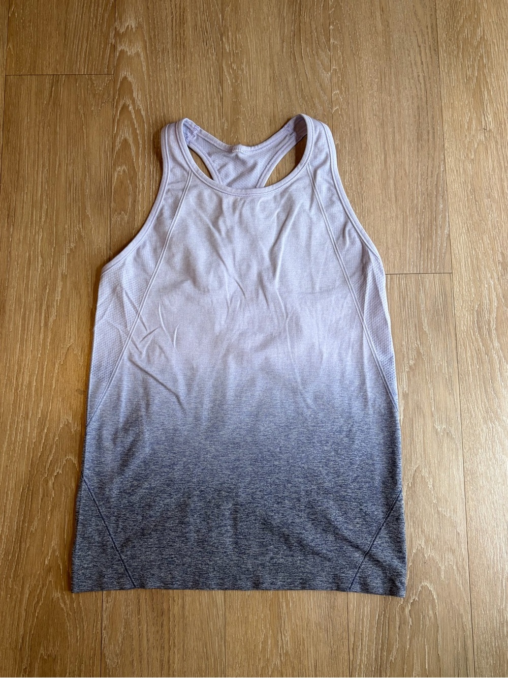 All in Motion Purple Ombre Racerback Tank Top